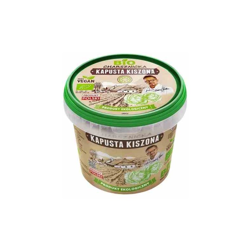 Kapusta Kiszona BIO wiaderko 1 kg