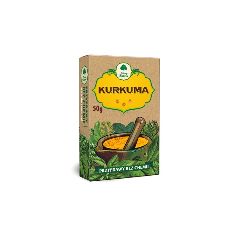 KURKUMA 50 g - DARY NATURY