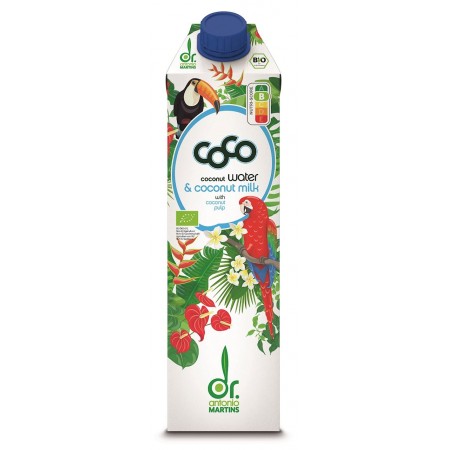 COCONUT MILK - NAPÓJ KOKOSOWY DO PICIA BIO 1 L - COCO (DR MARTINS)