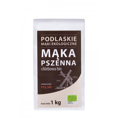 MĄKA PSZENNA CHLEBOWA BIO 1 kg - BIO LIFE (MĄKI PODLASKIE)
