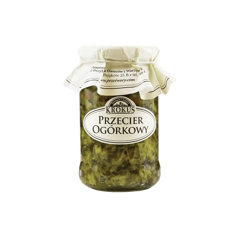 PRZECIER OGÓRKOWY 340 g - KROKUS