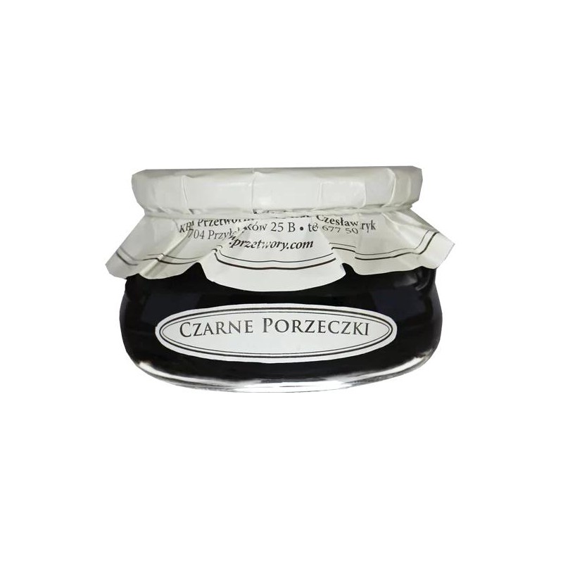 KONFITURA Z CZARNEJ PORZECZKI 320 g - KROKUS