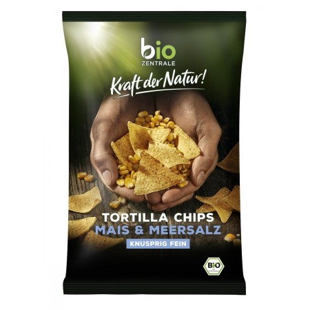 CHIPSY TORTILLA SOLONE BEZGLUTENOWE BIO 125 g - BIO ZENTRALE