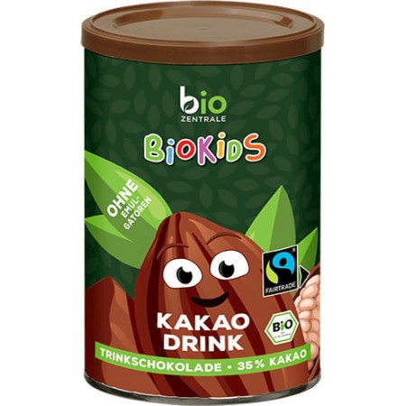 CZEKOLADA W PROSZKU DLA DZIECI FAIR TRADE BIO 300 g - BIO ZENTRALE