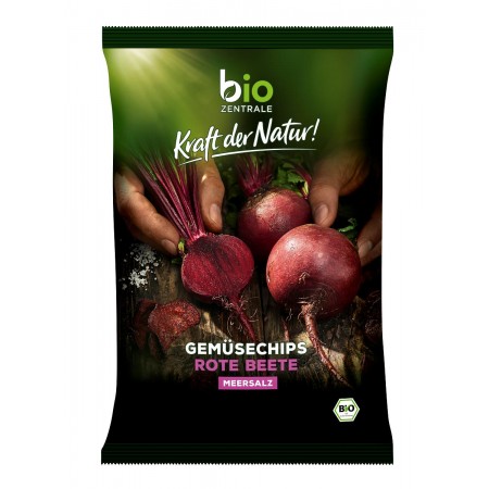 CHIPSY Z BURAKÓW SOLONE BEZGLUTENOWE BIO 90 g - BIO ZENTRALE