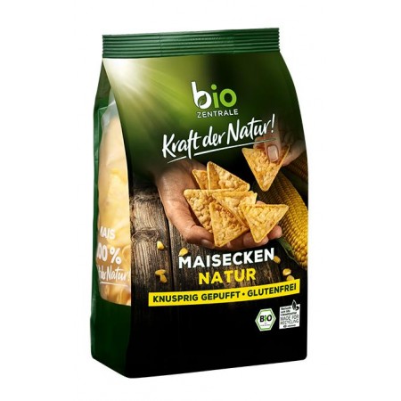 CHRUPKI KUKURYDZIANE NATURALNE BEZGLUTENOWE BIO 90 g - BIO ZENTRALE