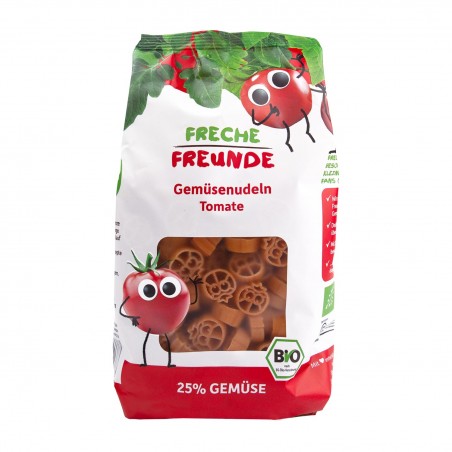 MAKARON (SEMOLINOWY Z POMIDOREM) DLA DZIECI BIO 300 g - FRECHE FREUNDE