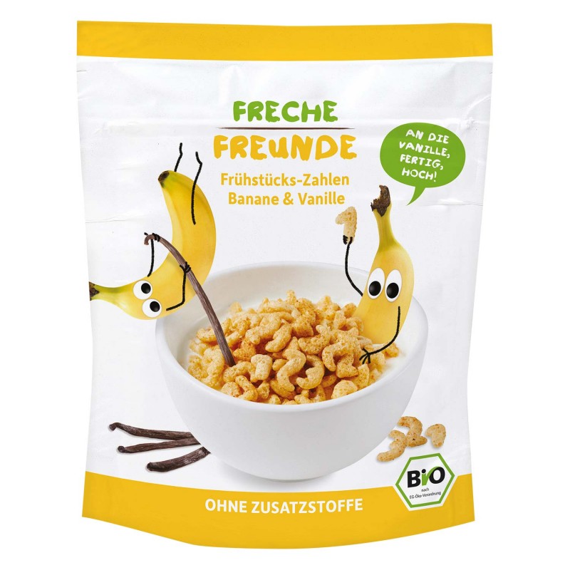 CHRUPKI ZBOŻOWE BANAN - WANILIA OD 1 ROKU BIO 125 g - FRECHE FREUNDE
