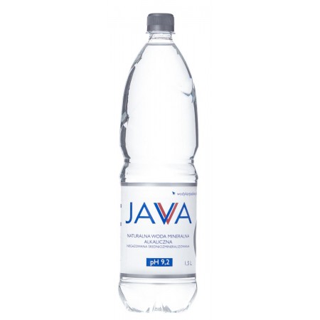 WODA MINERALNA ALKALICZNA NIEGAZOWANA 1,5 L - JAVA