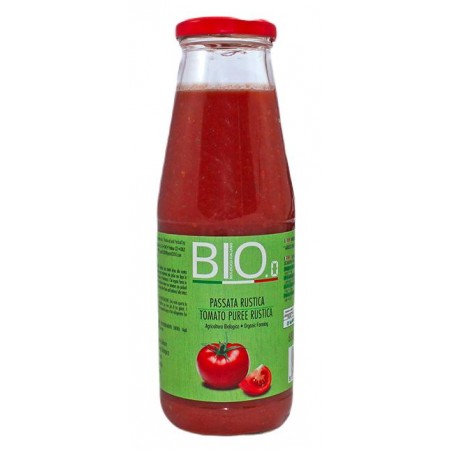 PRZECIER POMIDOROWY PASSATA RUSTICA BEZGLUTENOWY BIO 680 g - GESTAL