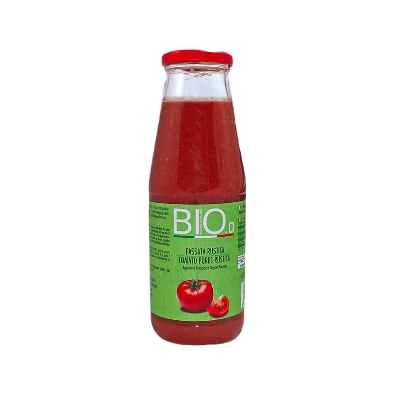 PRZECIER POMIDOROWY PASSATA RUSTICA BEZGLUTENOWY BIO 680 g - GESTAL