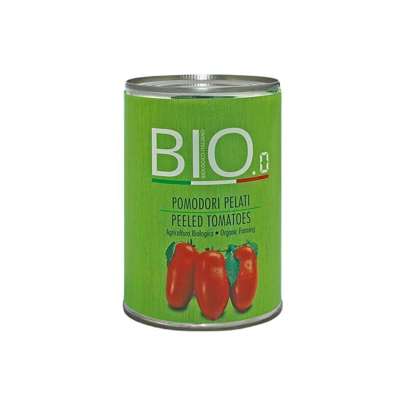 POMIDORY PELATI BEZGLUTENOWE BIO 400 g (240 g) (PUSZKA) - GESTAL