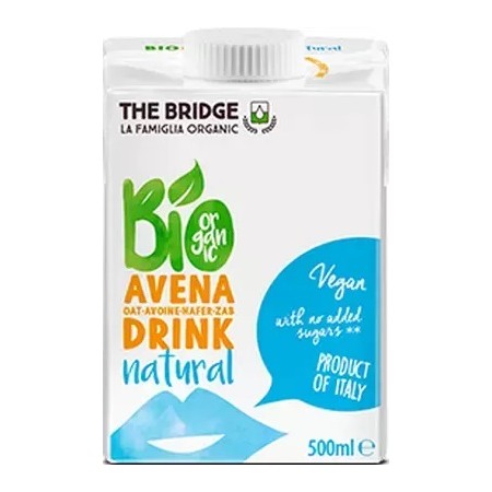 NAPÓJ OWSIANY BEZ DODATKU CUKRÓW BIO 500 ml - THE BRIDGE