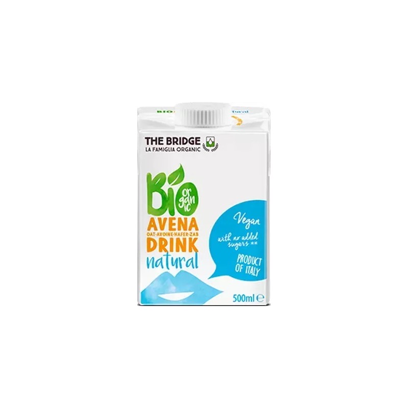 NAPÓJ OWSIANY BEZ DODATKU CUKRÓW BIO 500 ml - THE BRIDGE