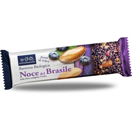 BATON Z ORZECHAMI BRAZYLIJSKIMI BEZGLUTENOWY BIO 25 g - SOTTOLESTELLE