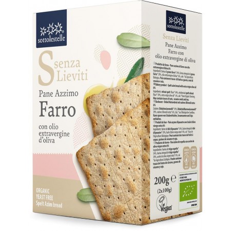 PIECZYWO CHRUPKIE ORKISZOWE BIO 200 g - SOTTOLESTELLE