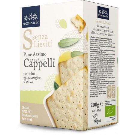 PIECZYWO CHRUPKIE Z PSZENICY DURUM CAPPELLI BIO 200 g - SOTTOLESTELLE