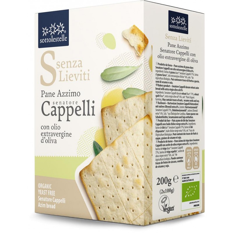 PIECZYWO CHRUPKIE Z PSZENICY DURUM CAPPELLI BIO 200 g - SOTTOLESTELLE
