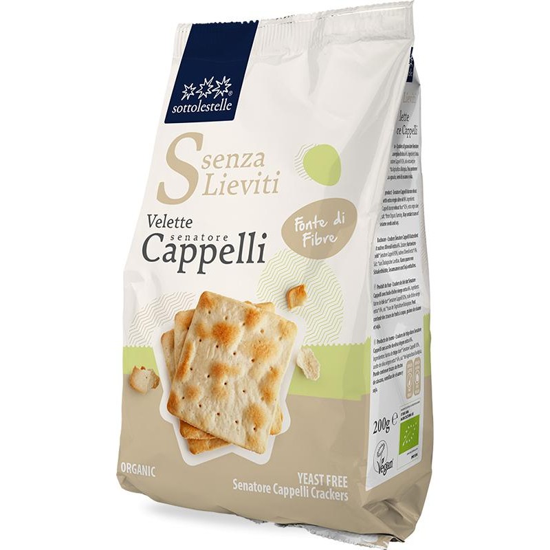 KRAKERSY Z PSZENICY DURUM CAPPELLI BIO 200 g - SOTTOLESTELLE