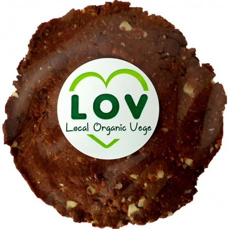 CIASTECZKO CZEKOLADOWE Z MIGDAŁAMI BIO 65 g - LOCAL ORGANIC VEGE