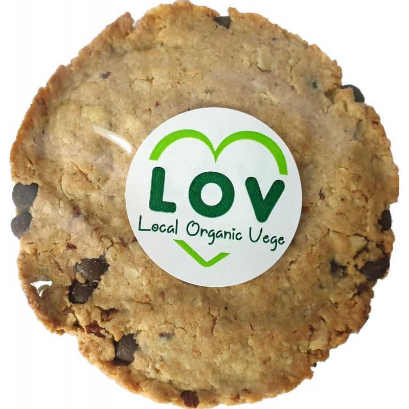 CIASTECZKO ORZECHOWE Z CZEKOLADĄ BIO 65 g - LOCAL ORGANIC VEGE