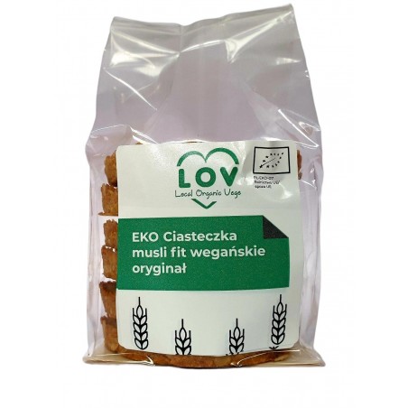 CIASTECZKA MUSLI WEGAŃSKIE ORYGINAL BIO 240 g - LOCAL ORGANIC VEGE