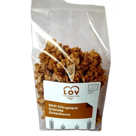 CHRUPIĄCA GRANOLA ORZECHOWA BIO 100 g - LOCAL ORGANIC VEGE