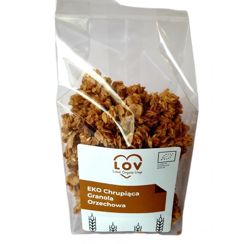 CHRUPIĄCA GRANOLA ORZECHOWA BIO 100 g - LOCAL ORGANIC VEGE