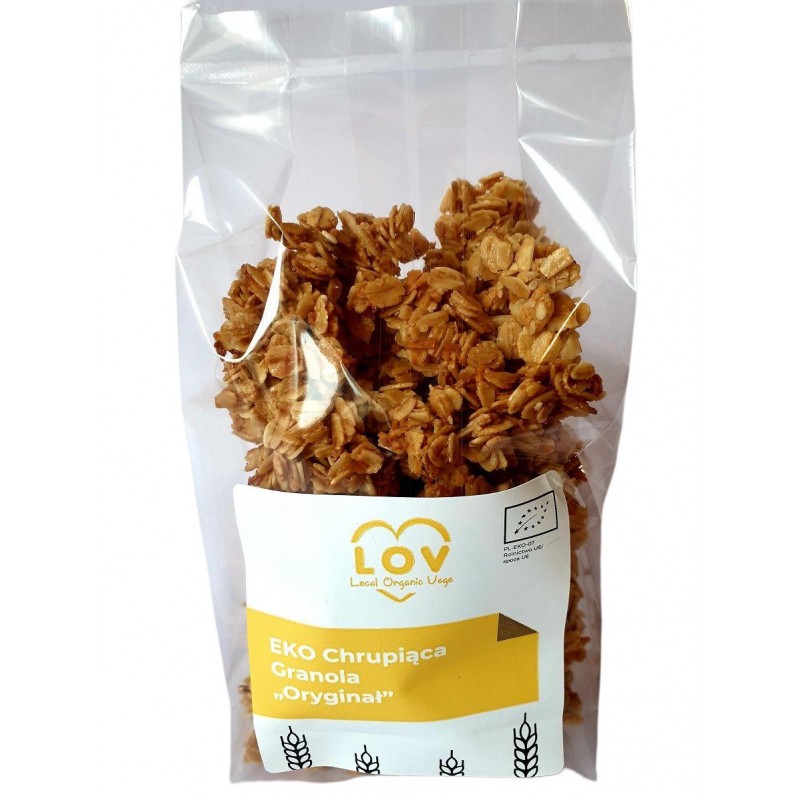 CHRUPIĄCA GRANOLA ORYGINAL BIO 100 g - LOCAL ORGANIC VEGE