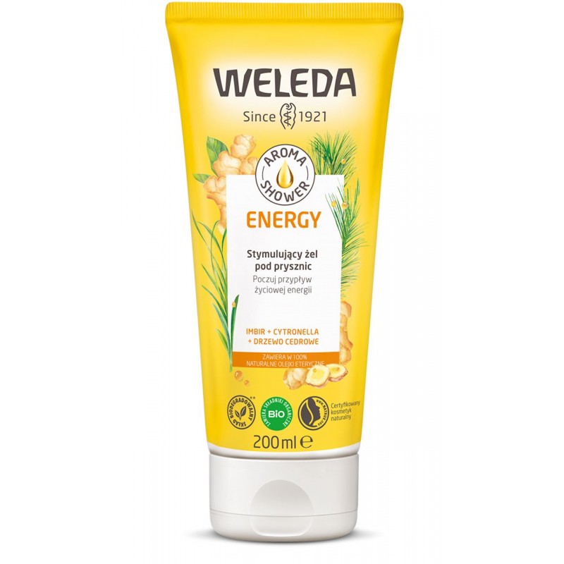 ŻEL POD PRYSZNIC "ENERGY" ECO 200 ml - WELEDA