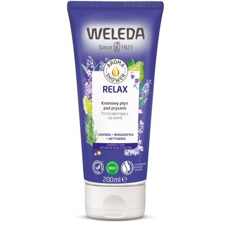 PŁYN POD PRYSZNIC KREMOWY "RELAX" ECO 200 ml - WELEDA