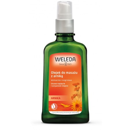 OLEJEK DO MASAŻU Z ARNIKĄ ECO 100 ml - WELEDA