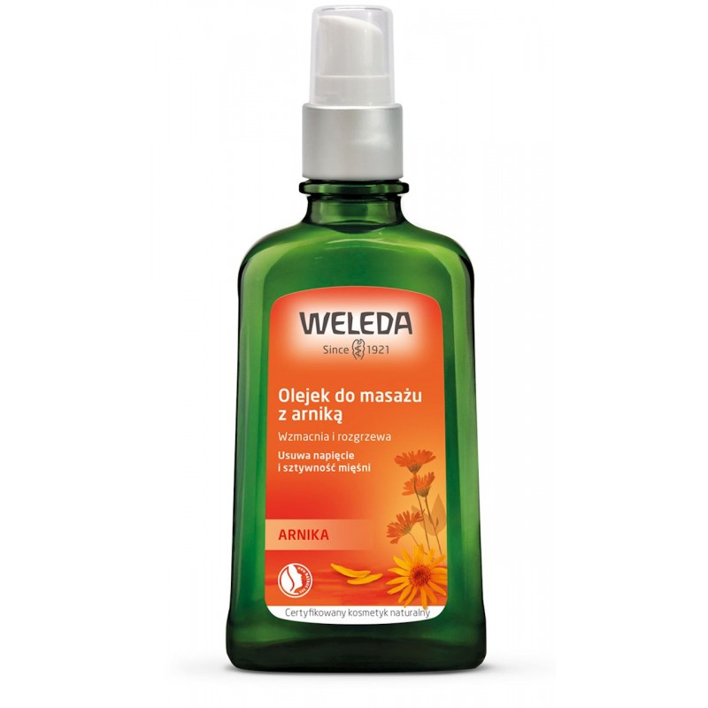OLEJEK DO MASAŻU Z ARNIKĄ ECO 100 ml - WELEDA