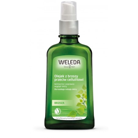 OLEJEK Z BRZOZY PRZECIW CELLULITOWI ECO 100 ml - WELEDA