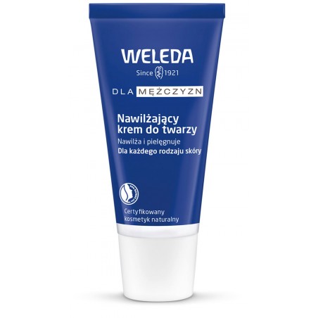 KREM NAWILŻAJĄCY DO TWARZY DLA MĘŻCZYZN ECO 30 ml - WELEDA