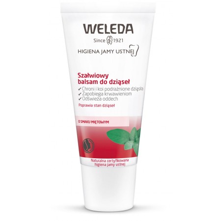 BALSAM DO DZIĄSEŁ Z SZAŁWIĄ ECO 30 ml - WELEDA