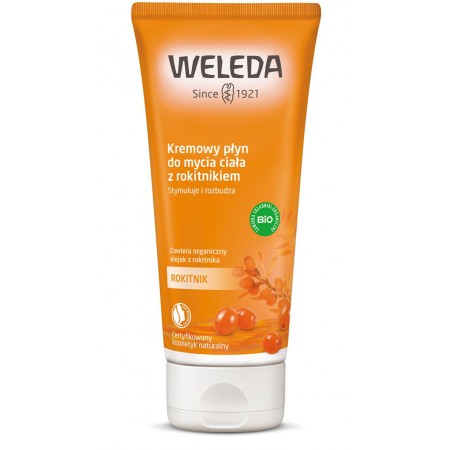 PŁYN DO MYCIA CIAŁA Z ROKITNIKIEM ECO 200 ml - WELEDA