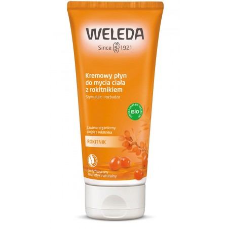 PŁYN DO MYCIA CIAŁA Z ROKITNIKIEM ECO 200 ml - WELEDA