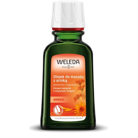 OLEJEK DO MASAŻU Z ARNIKĄ ECO 50 ml - WELEDA