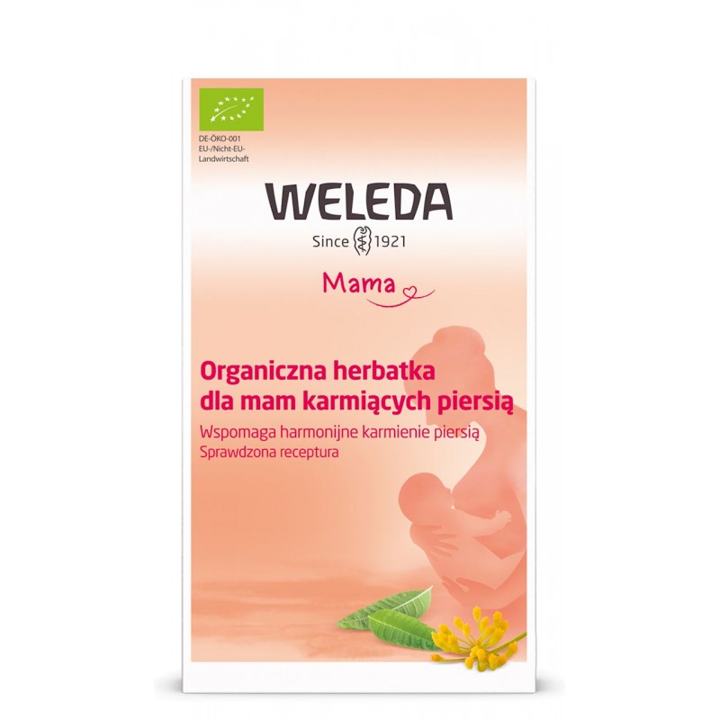 HERBATKA DLA MAM KARMIĄCYCH PIERSIĄ BIO (20 x 2 g) 40 g - WELEDA