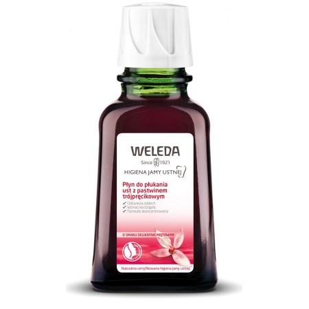 PŁYN DO PŁUKANIA UST Z PASTWINEM TRÓJPRĘCIKOWYM ECO 50 ml - WELEDA
