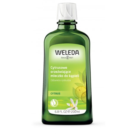 MLECZKO DO KĄPIELI CYTRUSOWE ECO 200 ml - WELEDA