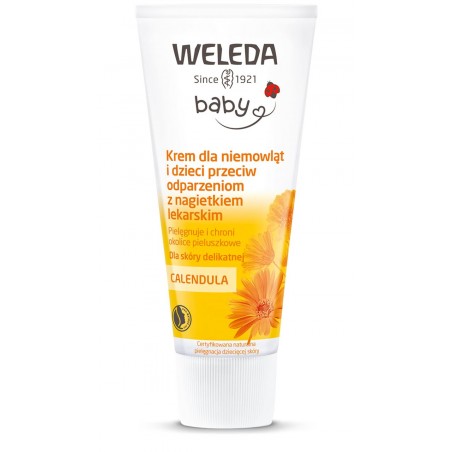 KREM DLA NIEMOWLĄT I DZIECI PRZECIW ODPARZENIOM ECO 75 ml - WELEDA