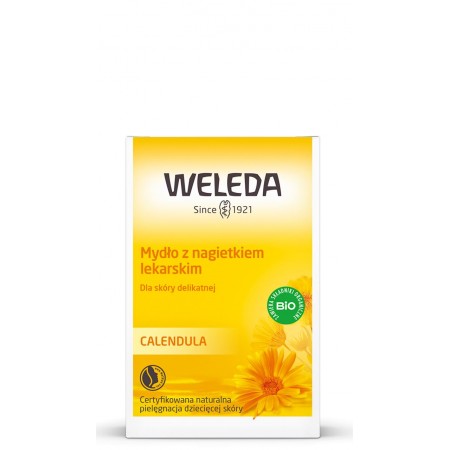 MYDŁO Z NAGIETKIEM LEKARSKIM ECO 100 g - WELEDA