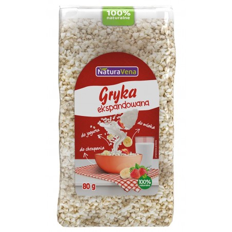 GRYKA EKSPANDOWANA 80 g - NATURAVENA