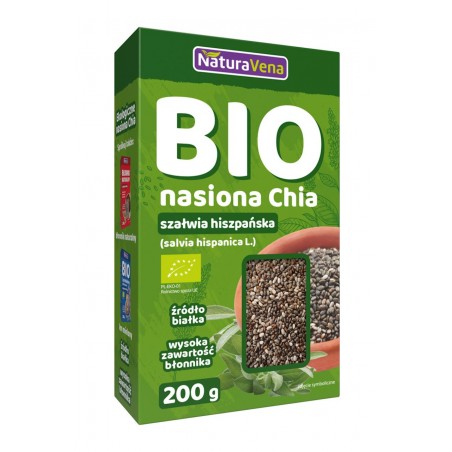 NASIONA CHIA BIO 200 g - NATURAVENA