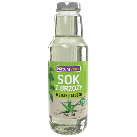 SOK Z BRZOZY O SMAKU ALOESU 750 ml - NATURAVENA