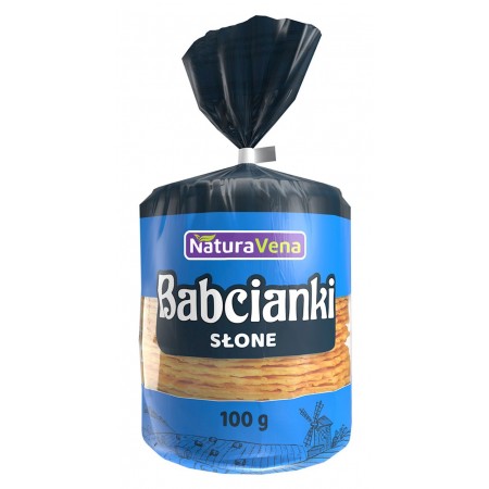 BABCIANKI OWSIANE SŁONE 100 g - NATURAVENA