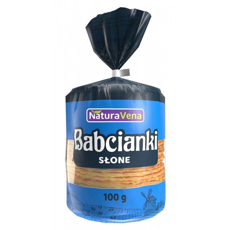 BABCIANKI OWSIANE SŁONE 100 g - NATURAVENA