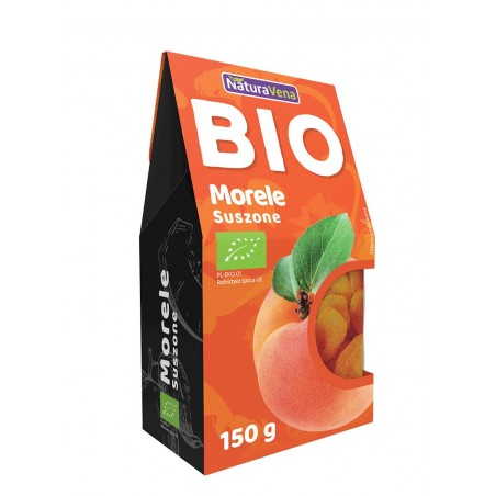 MORELE SŁODKIE SUSZONE BIO 150 g - NATURAVENA